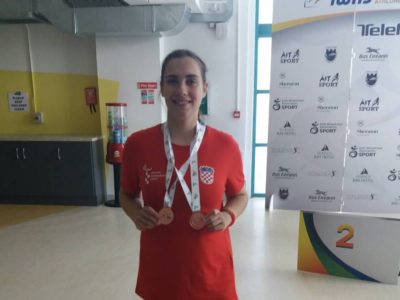 Dvije bronce za Teu Ivančić Jokić na svjetskim igrama mladih osoba s invaliditetom