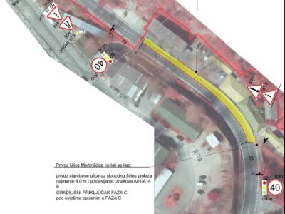 Obavijest o nastavku radova na dionici državne ceste DC8 u Martinšćici