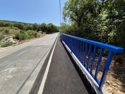 Završen veći dio radova na izgradnji nogostupa lokalne ceste Vrh Martinšćice-Glavani-Šodići