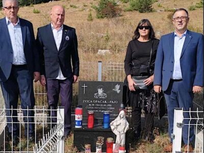 Delegacija iz Kostrene na obilježavanju Dana općine Kupres
